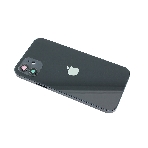 Задняя крышка (корпус) в сборе с рамкой для Apple iPhone 12 черный, фото 1