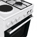 Плита комбинированная Gorenje GK5A12WG белый, конфорок 2 газовых и 2 электрических, духовка 68 л, 50 см x 85 см x 59.4 см, фото21