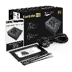 Блок питания 650W ExeGate M650 GOLD (SFX, APFC, КПД 90% (80 PLUS GOLD), 9см fan, 24pin, (4+4)pin, 2xPCI-E, 6xSATA, 3xIDE, 1xFDD, Full Cable Management, black, ATX adapter, Retail box), фото7