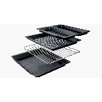 Электрический духовой шкаф Bosch HJG852YB0T Serie 6, 60 см, 66 л, черный,сенсорное управление, 8 режимов+AutoPilot 30(30 автоматических программ), LCD-дисплей, галогенное освещение, самоочистка EcoClean,Soft Open and Soft Close door,телескопические направляющие на 2 уровнях, фото9
