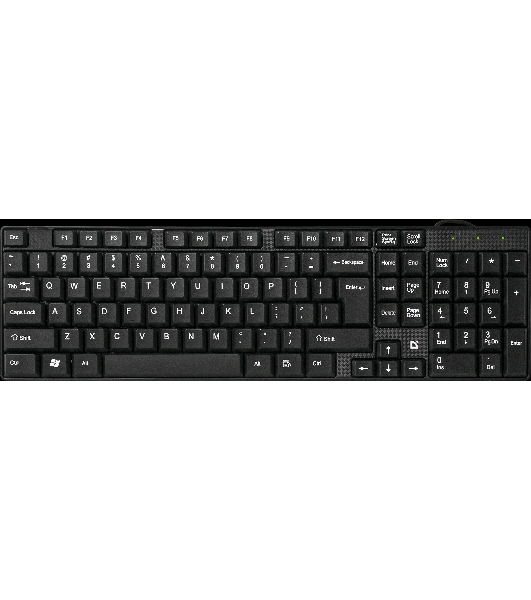 Клавиатура проводная Defender Accent SB-720, USB, черный