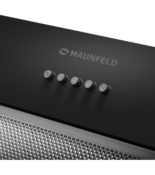 Вытяжка встраиваемая Maunfeld THAMES 601PM черный, 60 см, 850 куб. м/ч, 44 дБ