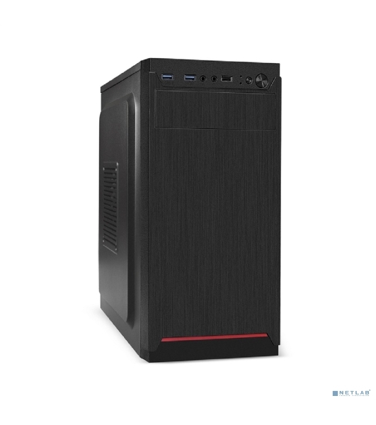 Компьютерный корпус Minitower ExeGate BAA-114U2-AAA450 (mATX, БП AAA450 с вент. 8см, 1хUSB+2хUSB 3.0, аудио, черный)