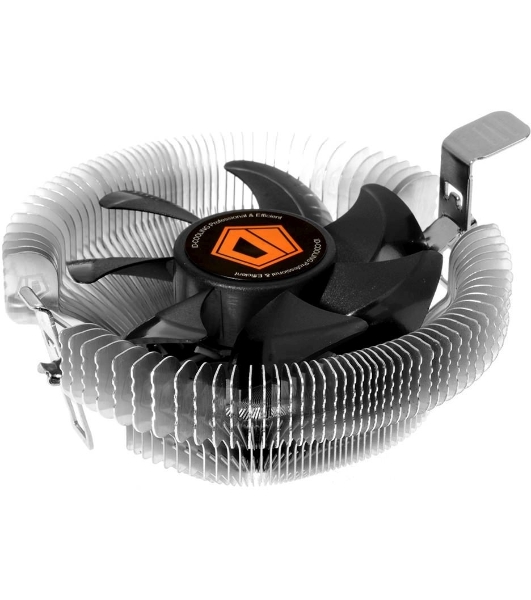 Кулер Cooler ID-Cooling DK-01S серебристый/черный 80мм алюминий 2200rpm 24db 3-pin 65W