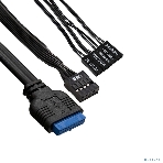 Компьютерный корпус Minitower ExeGate BAA-114U2-AAA450 (mATX, БП AAA450 с вент. 8см, 1хUSB+2хUSB 3.0, аудио, черный), фото4
