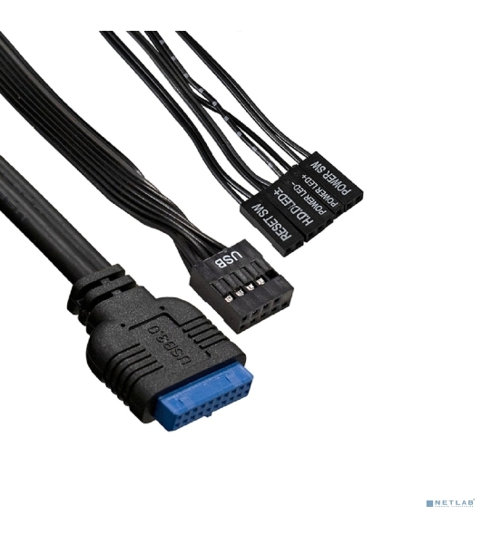 Компьютерный корпус Minitower ExeGate BAA-114U2-AAA450 (mATX, БП AAA450 с вент. 8см, 1хUSB+2хUSB 3.0, аудио, черный)