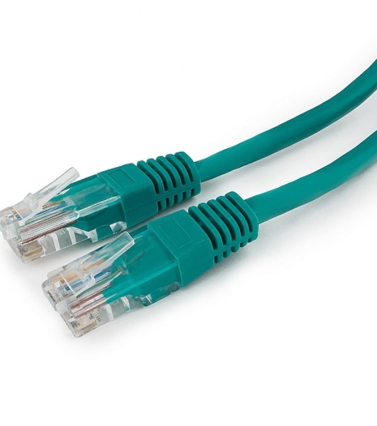 Патч-корд UTP Cablexpert cat.5e, 1.5м, литой, многожильный, зеленый