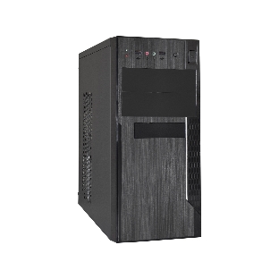 Компьютерный корпус Minitower ExeGate EX283243RUS MA-373X-UN450 Black, mATX (UN450, 120мм) 2*USB, Audio