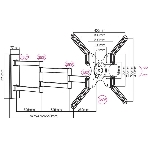 Кронштейн для телевизора Arm Media LCD-900 черный, 22'-55' макс. 18 кг, настенный, поворот и наклон, фото9