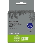 Картридж ленточный Cactus CS-LT-91205 черный шрифт, синий фон (12 мм, 4 м) для Dymo Letra Tag LT-100H, фото 1