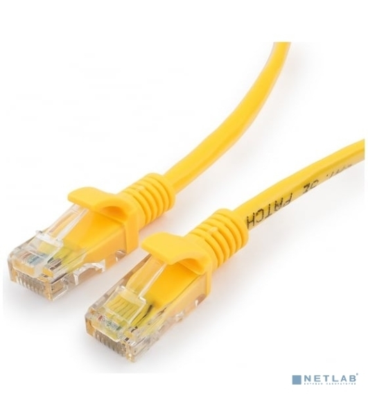 Патч-корд UTP Cablexpert PP12-30M/Y cat.5e, 30м, литой, многожильный, желтый