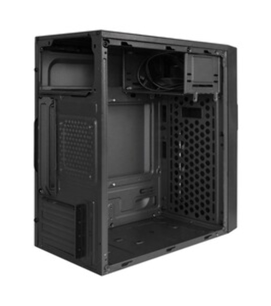 Компьютерный корпус Minitower ExeGate BAA-308U2-AAA400 (mATX, БП AAA400 с вент. 8см, 1хUSB+2хUSB 3.0, HD Audio, черный)