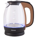 Электрочайник Centek CT-0056 кофейно-бежевый, 1.7 л, 2200 Вт, скрытый нагревательный элемент, фото10