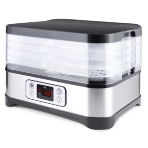 Сушилка для овощей и фруктов BQ FD1001 Black-Steel, фото3