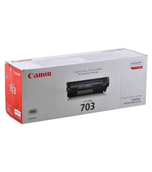 Картридж лазерный Canon 703 (7616A005) черный (2000 стр.) для Canon LBP-2900/3000