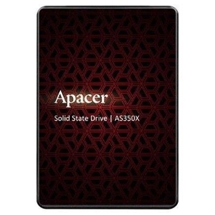 Накопитель SSD Apacer AS350X, 256Gb, 2.5', SATA III, R/W 560/540
