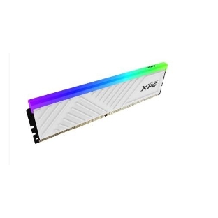 Оперативная память XPG Spectrix D35G RGB, DDR4, 16GB, 3200MHz, CL16, UDIMM, с радиатором, RGB, белый