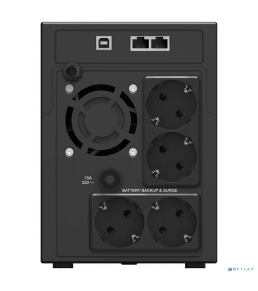 Источник бесперебойного питания Ippon Smart Power Pro II Euro 2200 1200Вт 2200ВА черный