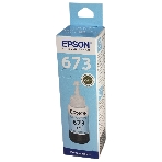 Чернила Epson 673 C13T673598 (аналог C13T67354A) светло-голубой 70мл для Epson L800/L810/L850/L1800, фото4