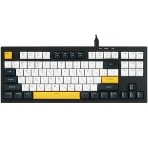 Клавиатура проводная Ritmix RKB-587BL синий-белый-оранжевый, фото14