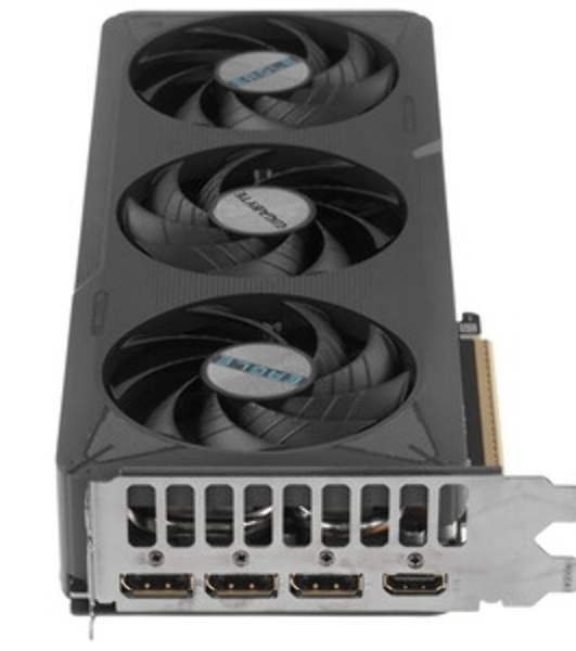 Видеокарта Gigabyte GeForce RTX 5060 Ti Eagle Max OC, NVIDIA RTX 5060 Ti, 8 ГБ GDDR7, 128 бит, PCI-e 5.0, 1xHDMI, 3xDP, 2617 МГц
