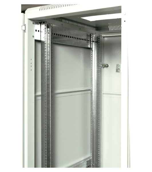 Шкаф телеком. напольный 42U (600x800) дверь металл (ШТК-М-42.6.8-3ААА) (3 коробки)