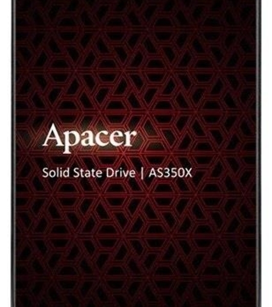 Накопитель SSD Apacer AS350X, 512Gb, 2.5', SATA III, R/W 560/540