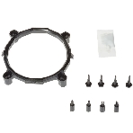 Кулер Cooler ID-Cooling DK-01S серебристый/черный 80мм алюминий 2200rpm 24db 3-pin 65W, фото12