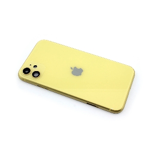 Задняя крышка (корпус) в сборе с рамкой для Apple iPhone 11 желтый