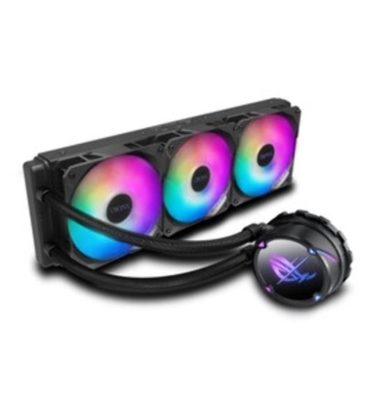 Система жидкостного охлаждения ASUS ROG STRIX LC II 360 ARGb 90RC00F1-M0UAY4 черный 120мм алюминий+медь 37,6db 4-pin