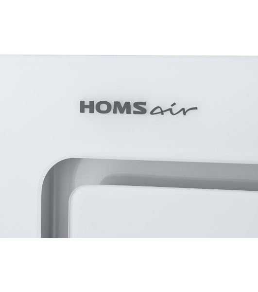 Вытяжка встраиваемая HOMSair Crocus Push 52 белый, 51.8 см, 850 куб. м/ч, 53 дБ