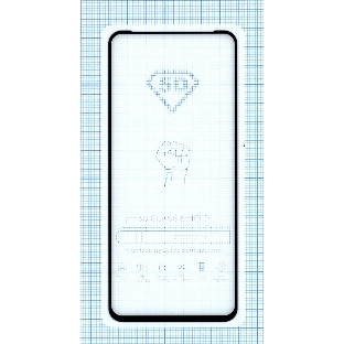 Защитное стекло 'Полное покрытие' Huawei Honor 30 черный