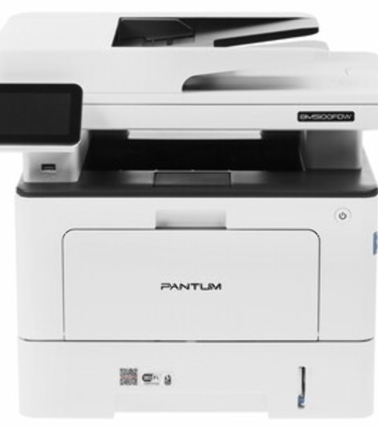 МФУ лазерное Pantum BM5100FDW, A4, ч/б, печ. до 40 стр/мин., скан. до 24 стр/мин., 1200 x 1200 dpi, USB, RJ-45, Wi-Fi, проектная модель
