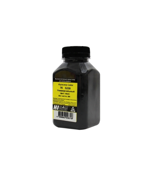Тонер Hi-Black Универсальный для KyoceraColor TK-5230, Bk, 60 г, банка