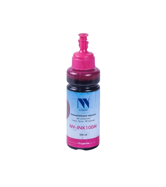 Чернила совместимые NVPrint NV-INK100U Magenta универсальные на водной основе для аппартов Сanon/Epson/НР/Lexmark (100 ml) (Китай)