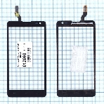 Сенсорное стекло (тачскрин) для LG Optimus L9 II D605, черное, фото3
