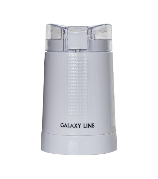 Кофемолка электрическая Galaxy Line GL 0909, белый, роторная, 200 Вт, вместимость контейнера 45 г
