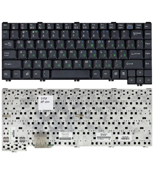 Клавиатура для ноутбука HP Compaq Presario 1200 1600 черная