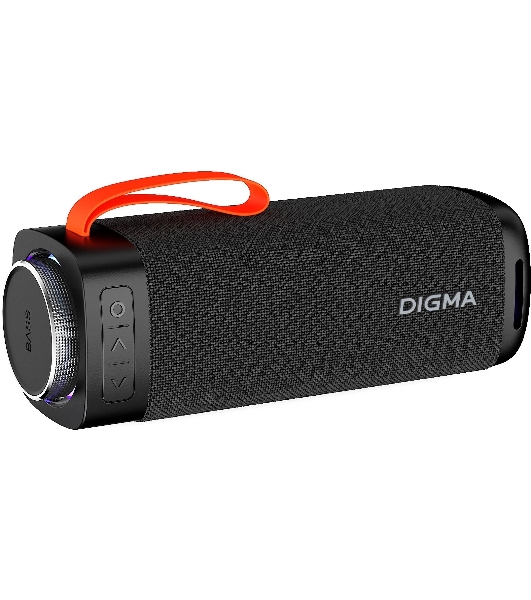 Портативная колонка Digma D-PS1522 черный 60W 2.0 BT 10м 3000mAh