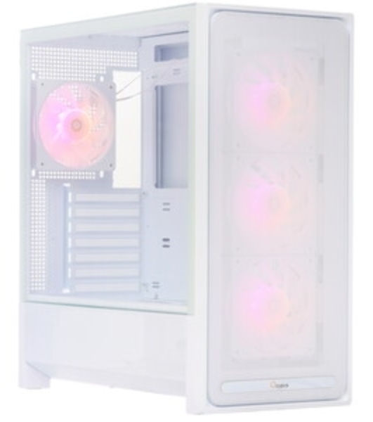 Корпус Ocypus Delta C70 WH ARGB, Midi-Tower, белый, 4 x 120 мм