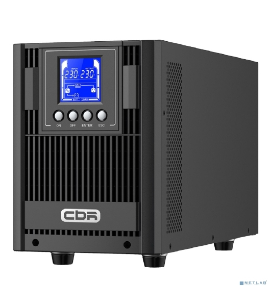ИБП CBR ESN-1.5KT-4F-LCHERSC Online 1500VA/1500W Tower 4 x Schuko, LCD, HID-USB, RS232, EPO, SNMP slot