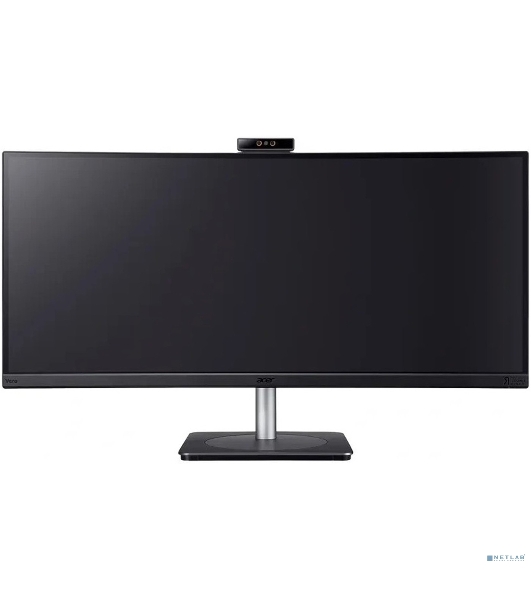 Монитор 34' Acer CB343CURDbemiiphcuzx IPS 3440x1440, 60 Гц, 4 мс, 21:9, 300 кд/м², 2xHDMI 2.0, DP, USB Type-C (90 Вт), USB Hub, HDR10, FreeSync, динамики, веб-камера 5 Мп, изогнутый экран (3800R), черный