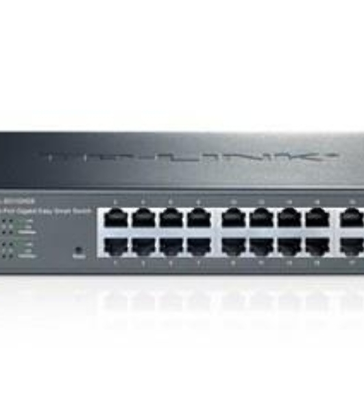 Коммутатор TP-Link SMB TL-SG1024DE 24-Port Gigabit Easy Smart Switch, 24 10/100/1000Mbps RJ45 ports, MTU/Port/Tag-based VLAN, QoS, IGMP Snooping