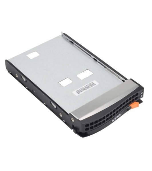Корзина Supermicro Black gen-5 3.5-to-2.5 NVMe drive tray, Orange tab (for hotswap NVMe drive), RoHS/REACH