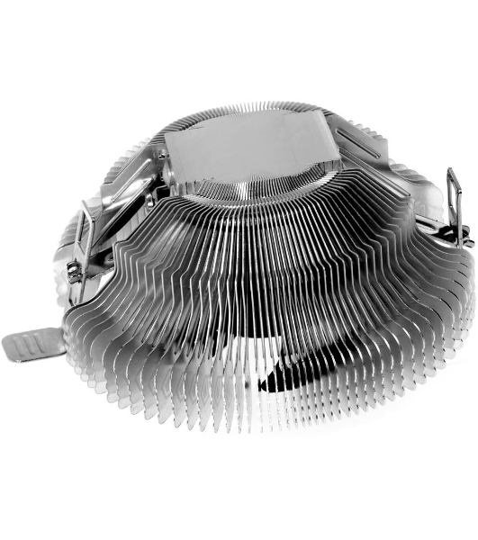 Кулер Cooler ID-Cooling DK-01S серебристый/черный 80мм алюминий 2200rpm 24db 3-pin 65W