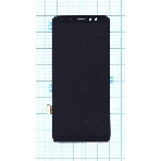 Дисплей для Samsung Galaxy A8 Plus A730F (2018) в сборе с тачскрином (OLED) черный, фото2