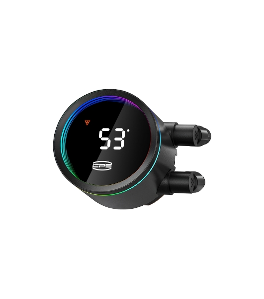Система охлаждения PCCooler DA360 Pro ARGb Digital BK (300W, 360мм, LED temp., Black, ARGb/Fans: 3x120мм, 75.8CFM, 33.7dBA, 2200RPM/Pump height 57мм, 28dBA, 3000RPM, Rad thickness 27мм/S: 1851, 1700, 1200, 20XX, 115X, AM5, AM4)