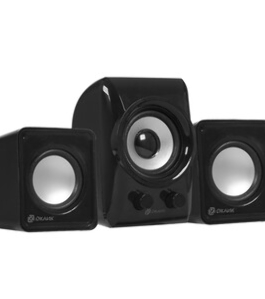Акустическая система Oklick OK-420 2.1 черный 11Вт