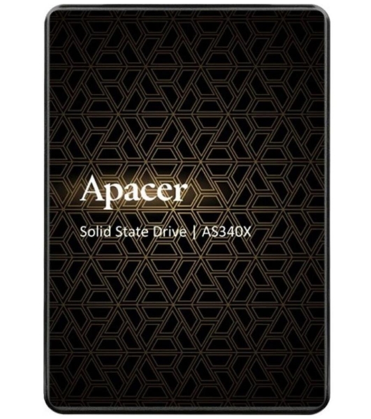 Накопитель SSD Apacer AS340X, 480Gb, 2.5', SATA III, R/W 550/520