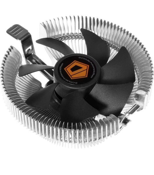 Кулер Cooler ID-Cooling DK-01 черный/серебристый 92мм алюминий 2500rpm 29db 95W 52мм
